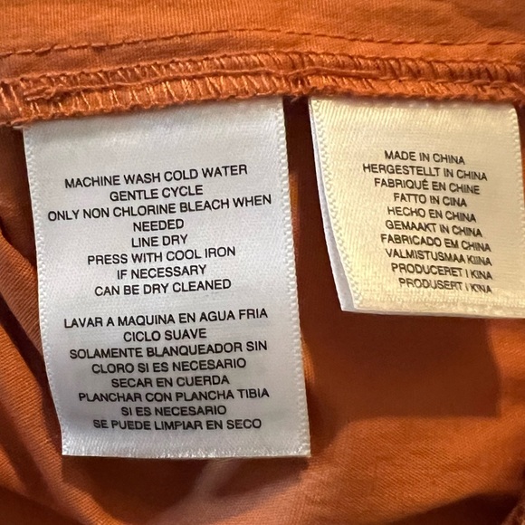 💃🏻RACHEL Rachel Roy Orange Ruffled Tie Front Sundress - Picture 7 of 7